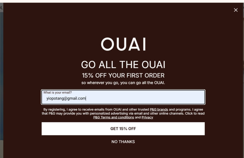 YES discount code